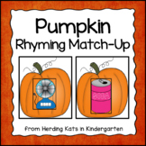 Pumpkin Rhyming Game