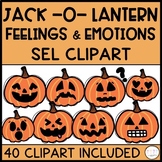 Pumpkin SEL Feelings and Emotions Emoji and CLIPART: Jack-