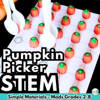 Preview of Pumpkin STEM Activity for Fall - Pumpkin Picker - Thanksgiving STEM