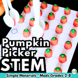 Pumpkin STEM Activity for Fall - Pumpkin Picker - Thanksgi