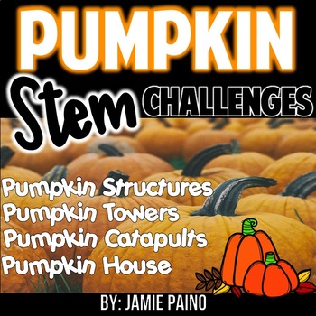Preview of Pumpkin STEM Challenges