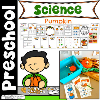 Preview of Pumpkin Science Activities Preschool - PreK - Kinder