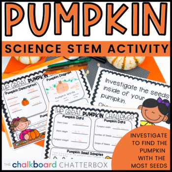 Preview of Pumpkin Science Activity | Pumpkin Investigation | STEM