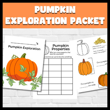 Preview of Pumpkin Science Exploration