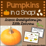 Pumpkin Science Investigations (Pumpkins in a Snap!)