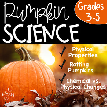 Preview of Pumpkin Science {Physical Science Investigation}