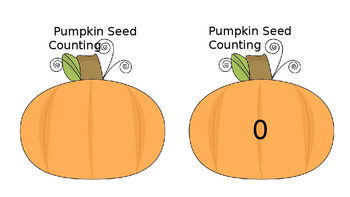 Preview of Pumpkin Seed Counting Cards