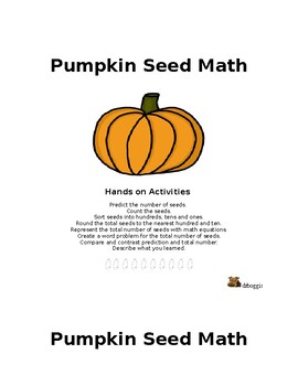 Preview of Pumpkin Seed Math- Rigor and Relevance Lessons