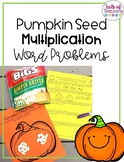 Pumpkin Seed Multiplication Word Problems
