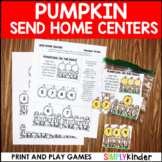 Pumpkin Send Home Centers