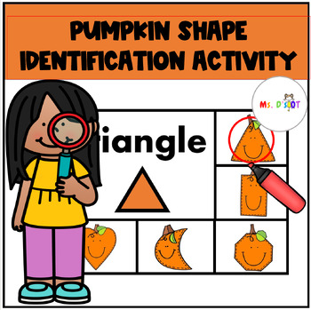 Preview of Pumpkin Shape Identification Activity