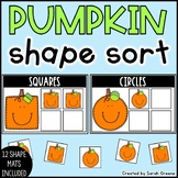 Pumpkin Shape Sort - 2D Shapes