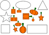 Pumpkin Shape Sorting - Smartboard