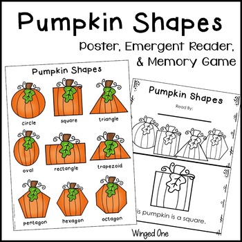 Preview of Pumpkin Shapes