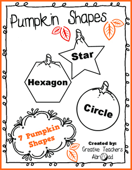 Preview of Fall Pumpkin Shapes