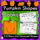 Pumpkin Shapes Emergent Reader - Square Pumpkin, What do you see?