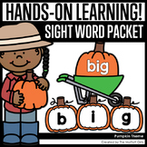 Pumpkin Sight Word Packet | Fall