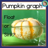 Pumpkin Sink or Float | Fall Science Experiment Graph and 