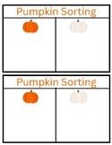 Pumpkin Sorting Mat