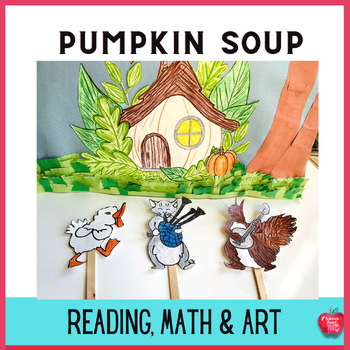 Preview of Pumpkin Soup Book Companion: Read Aloud, Worksheets, & More
