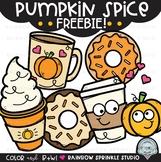 Pumpkin Spice Coffee FREEBIE {coffee clipart}