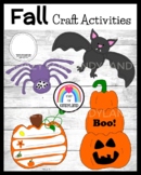 Pumpkin, Spider, Life Cycle, Bat Craft Activities for Fall