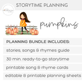 Pumpkin Storytime Planning | Bundle