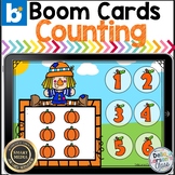 Pumpkin Subitizing Boom Cards With Flash Cards