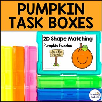 Shape Matching Task Boxes For Special Education