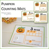 Pumpkin Ten Frame Counting Mats