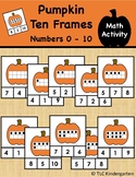 Fall Math Center - Pumpkin Ten Frames