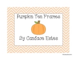 Pumpkin Tens Frames