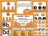 Pumpkin Theme Literacy & Math Center and Small Group Activities