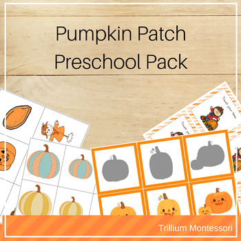 Preview of Pumpkin Theme Preschool and PreK Skills