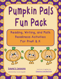 Pumpkin Theme Reading, Writing, & Math Activities:  Pumpki