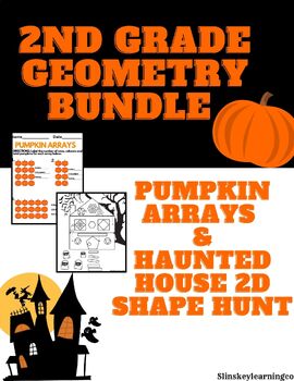 Preview of Pumpkin Themed 2nd Grade Geometry Activities