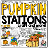 Pumpkin Themed Centers | Fall Halloween Theme Day | Pumpki