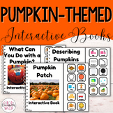 Pumpkin-Themed Interactive Books! Set of 3 Books!