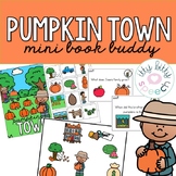 Pumpkin Town Mini Book Buddy for Fall & Halloween Speech Therapy