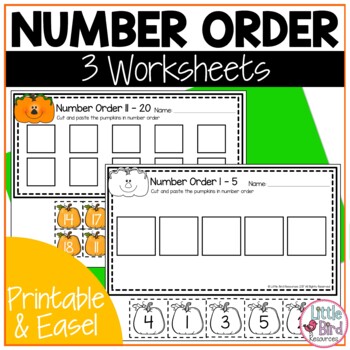 Pumpkin Trace Write and Count Worksheet Set Numbers 1