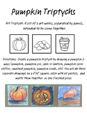Pumpkin Triptych Oil Pastel Lesson