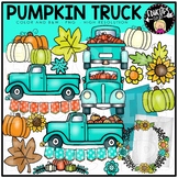 Pumpkin Truck Clip Art Set {Educlips Clipart}