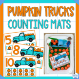 Pumpkin Truck Counting Mats