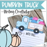 Pumpkin Truck Writing Craftivity
