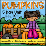 Pumpkin Unit for Kindergarten and First Grade