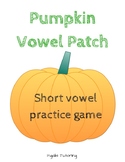 Pumpkin Vowel Patch: Short Vowel Practice Game