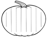 Pumpkin Weaving template