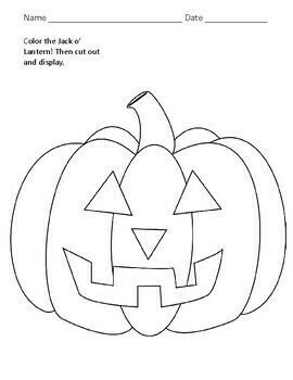 Pumpkins Webquest with Halloween Coloring Sheets Activity by HappyEdugator