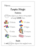 Pumpkin Weight Measurement