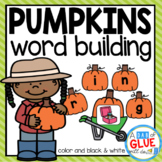 Pumpkin Word Building Activity Bundle - CVC, CVCC, CVCE, a